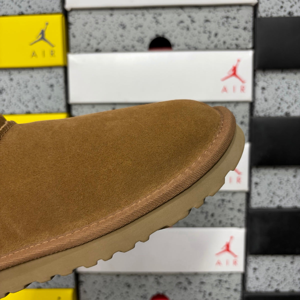 Chestnut Mini Boots with Slim Sole