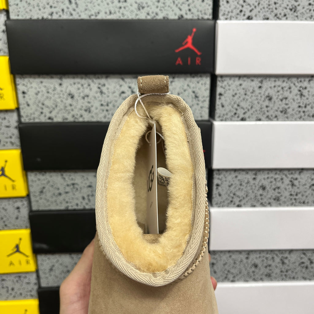 Sand Mini Pull-On Ankle Boots