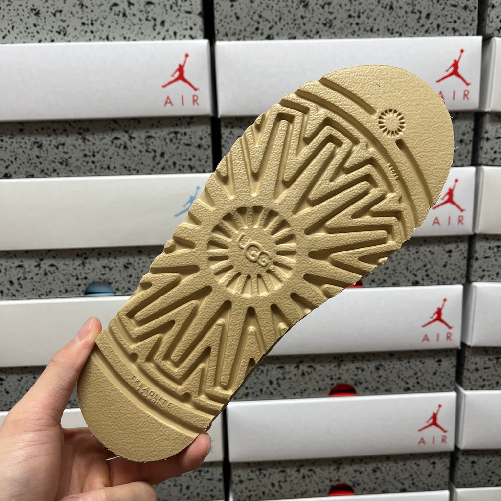 Mustard Seed Slip-On Shoes with Braided Collar