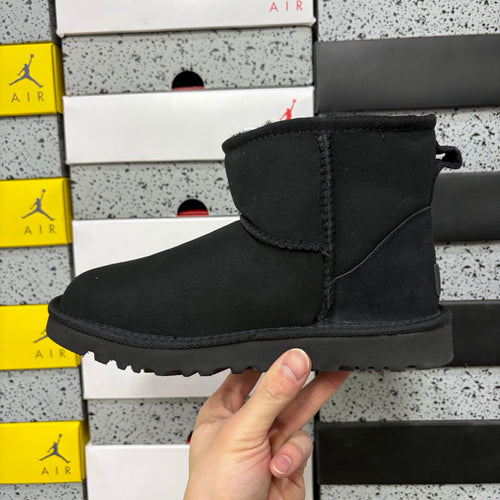 Black Classic Mini Pull-On Ankle Boots