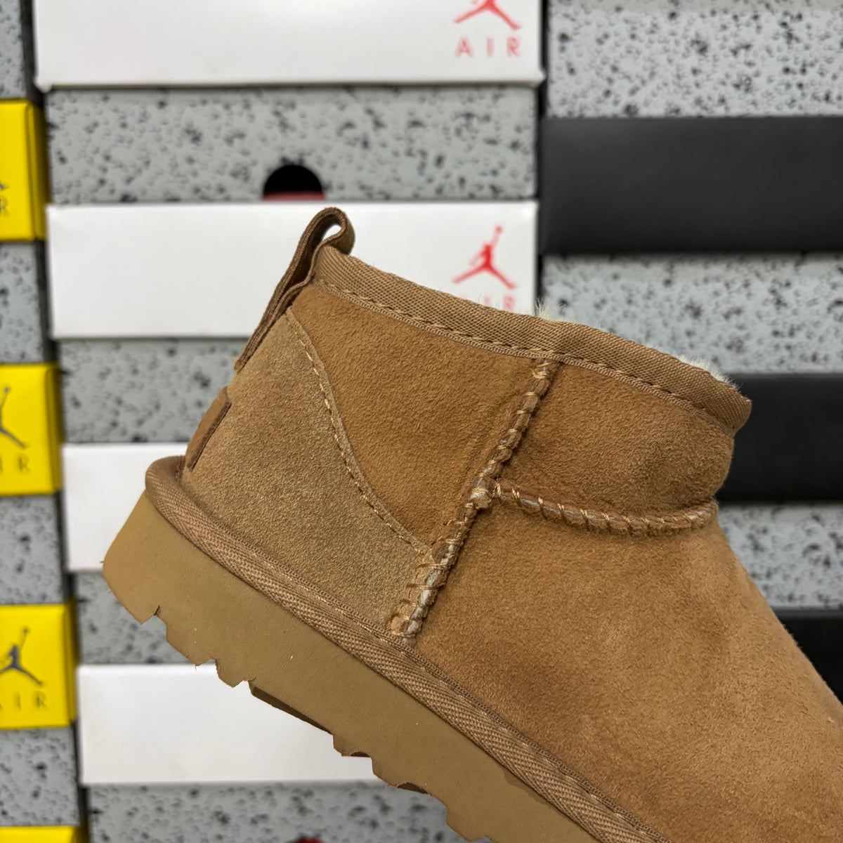Chestnut Classic Mini Pull-On Ankle Boots