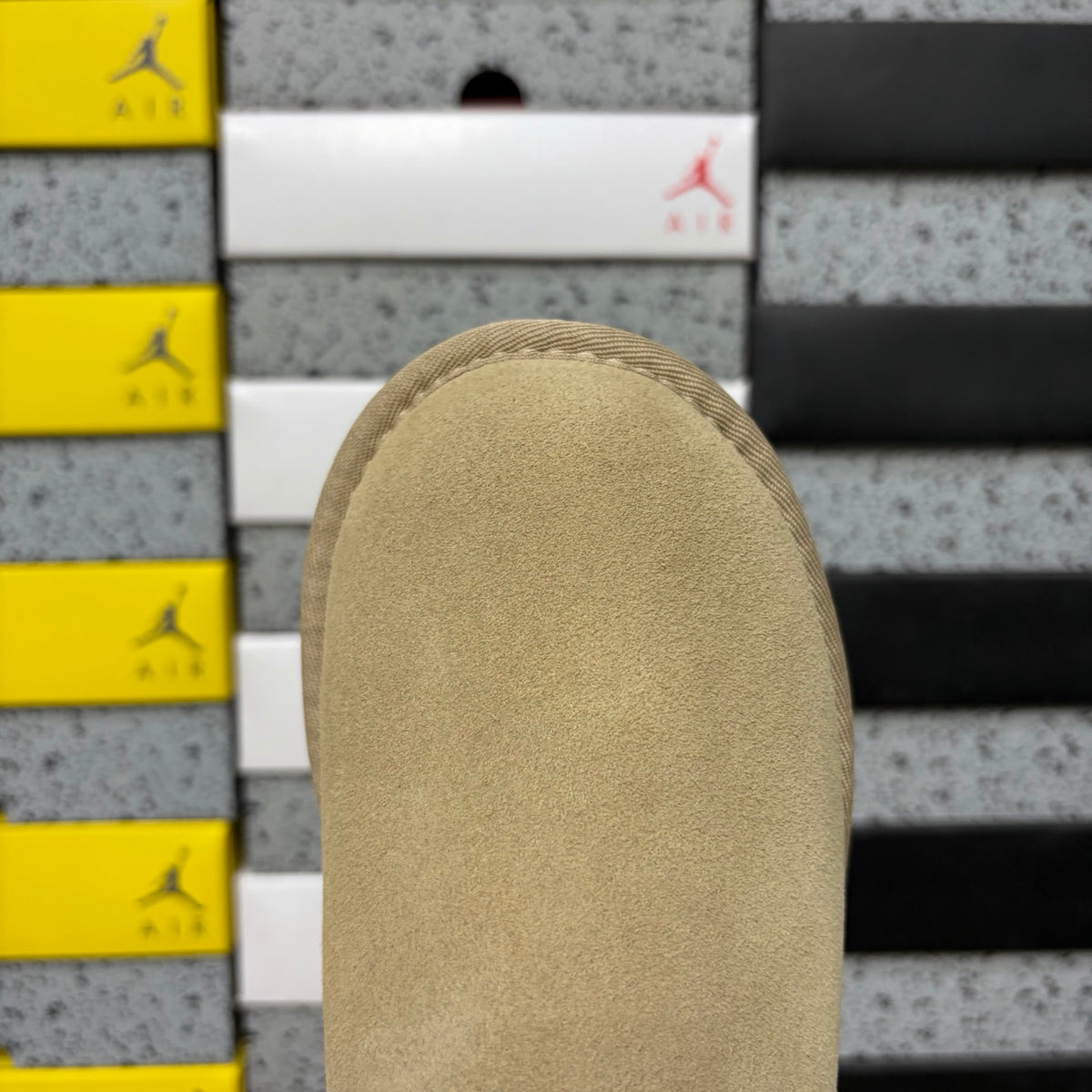 UGG Mustard Mini Boots with 5 cm Platform