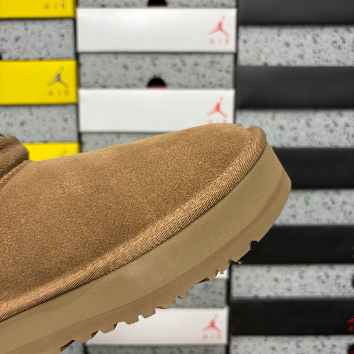UGG Chestnut Platform Mini Boots