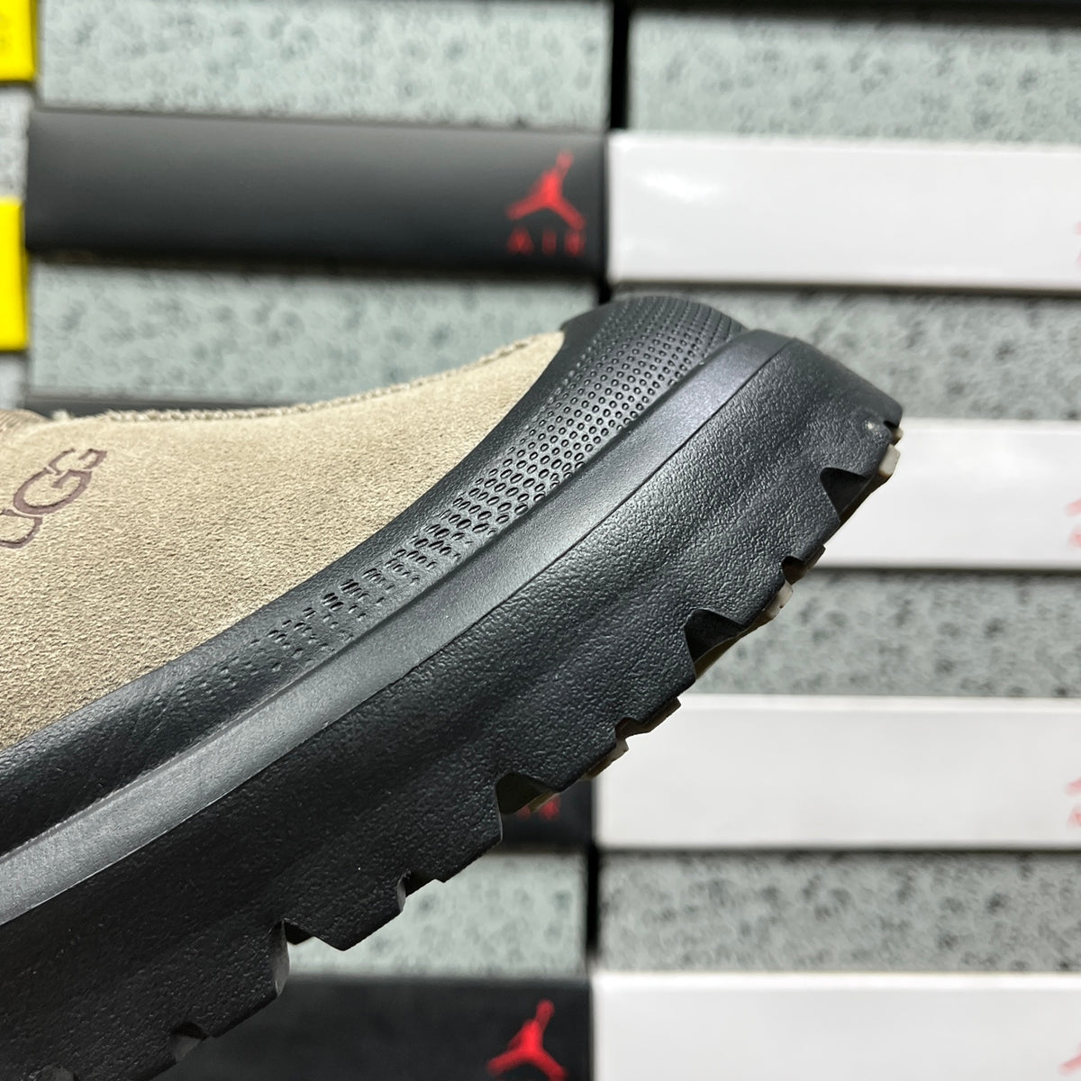 Misty Grey Casual Shoes with Black Sole