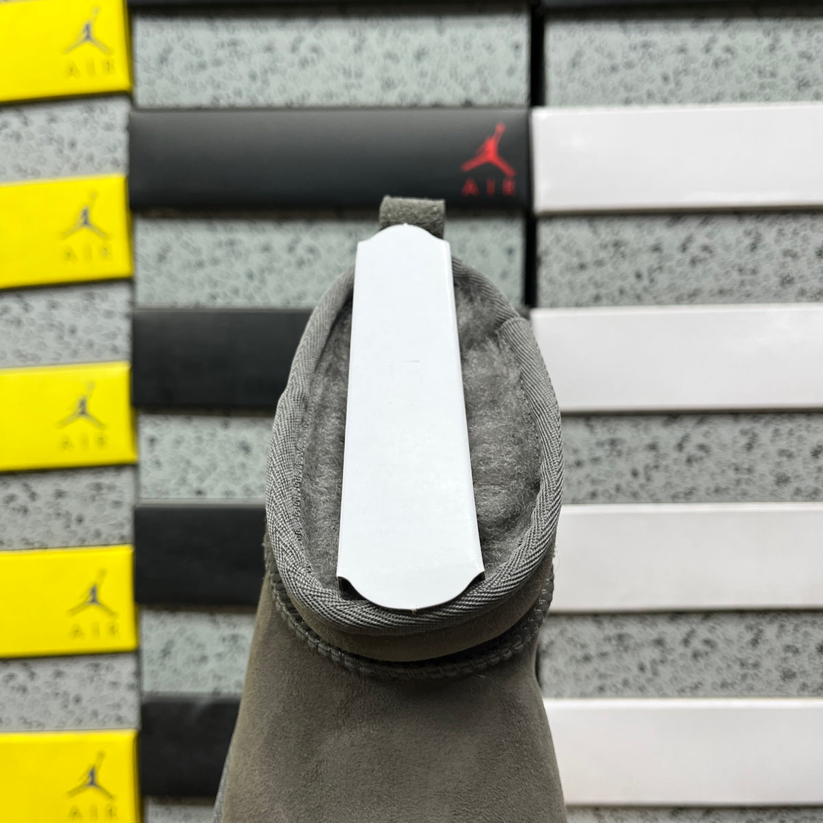 Grey Classic Mini Pull-On Ankle Boots
