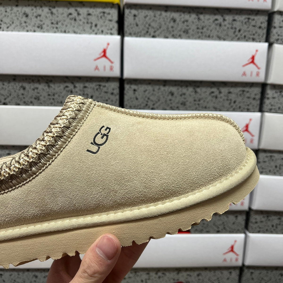 Mustard Seed Slip-On Shoes with Braided Collar