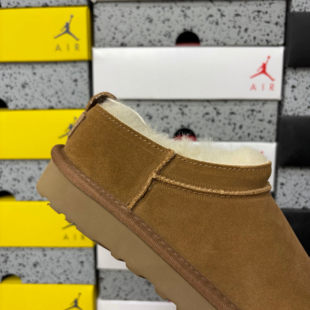 Chestnut Mini Boots with Slim Sole