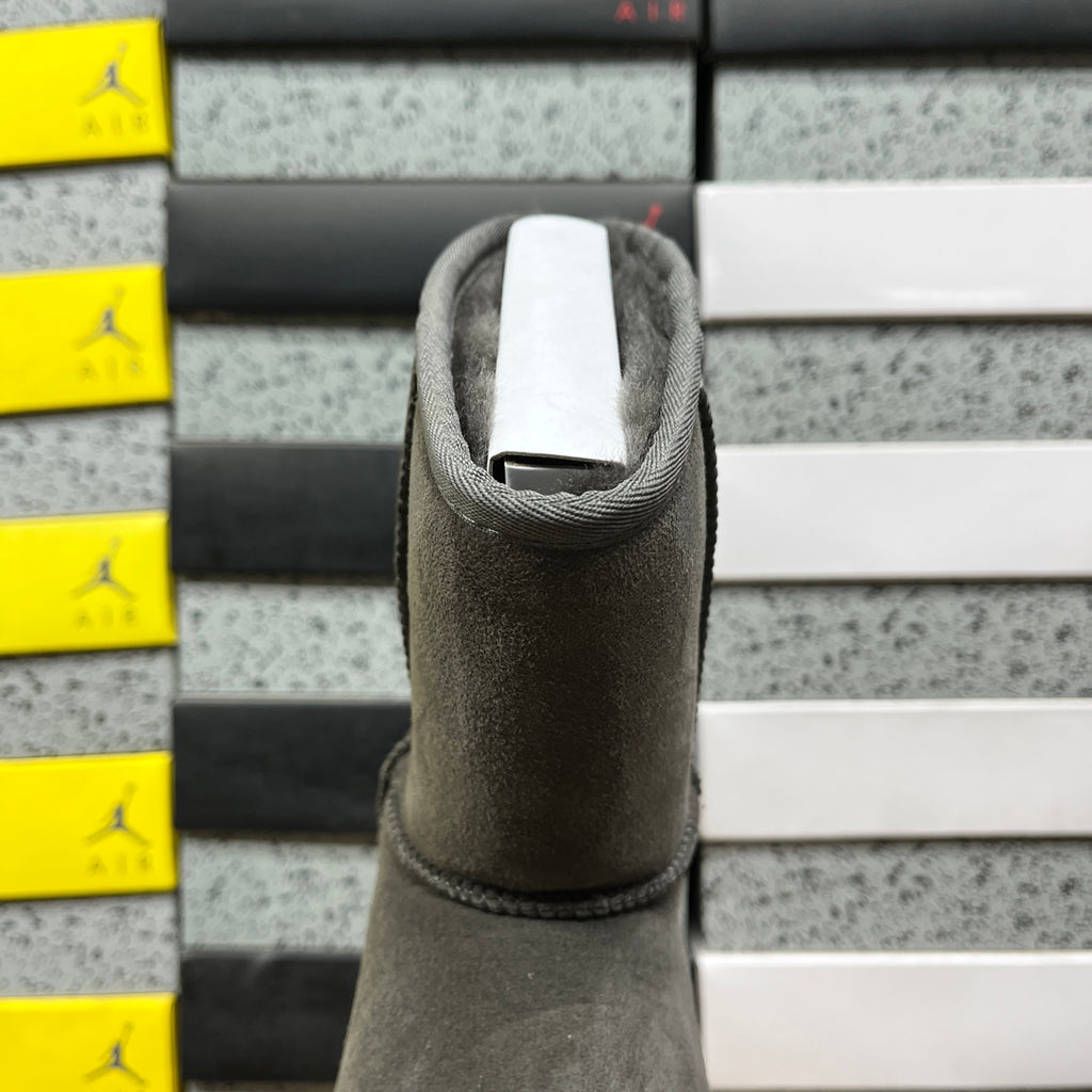 Grey Classic Short Pull-On Boots