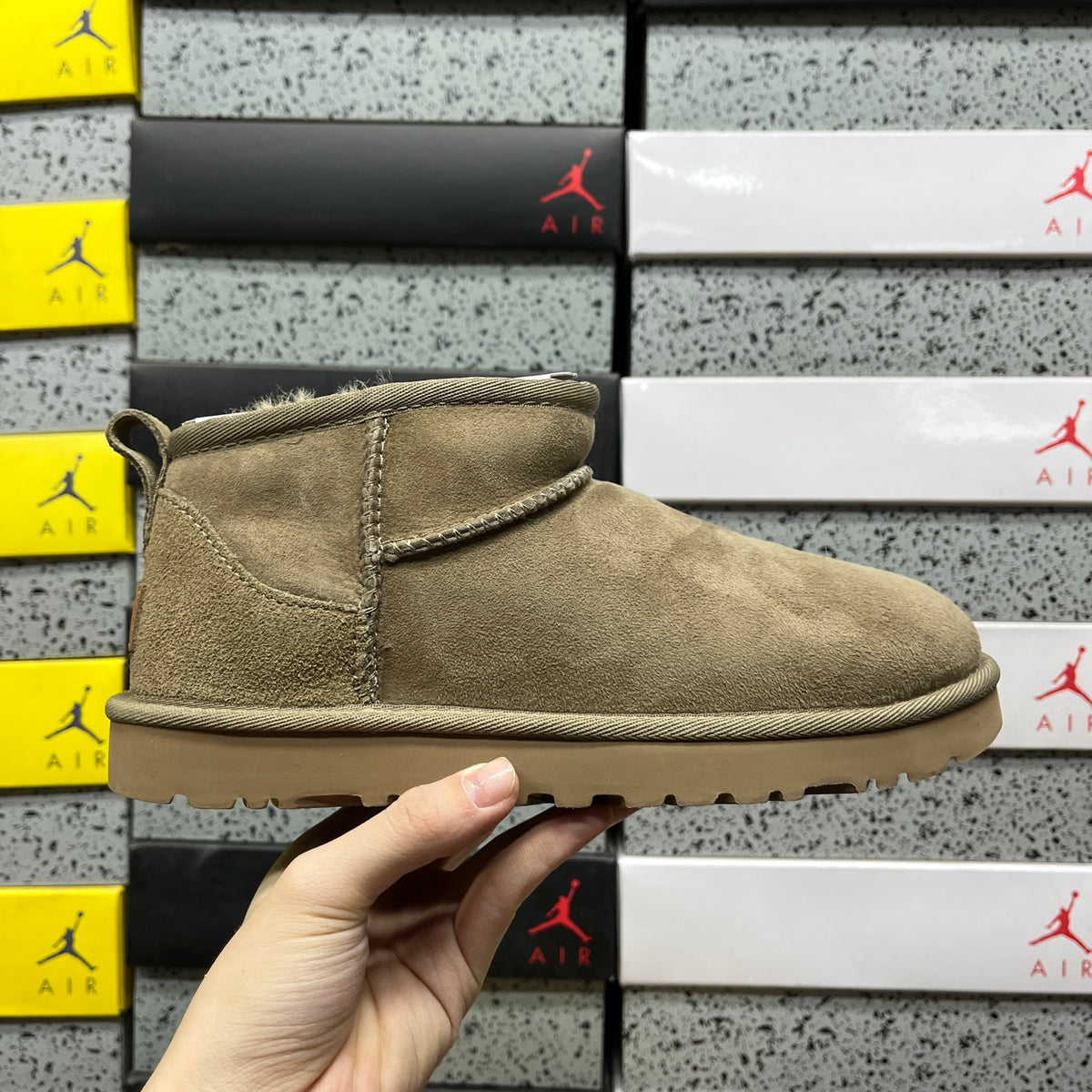 Antelope Brown Classic Mini Pull-On Ankle Boots