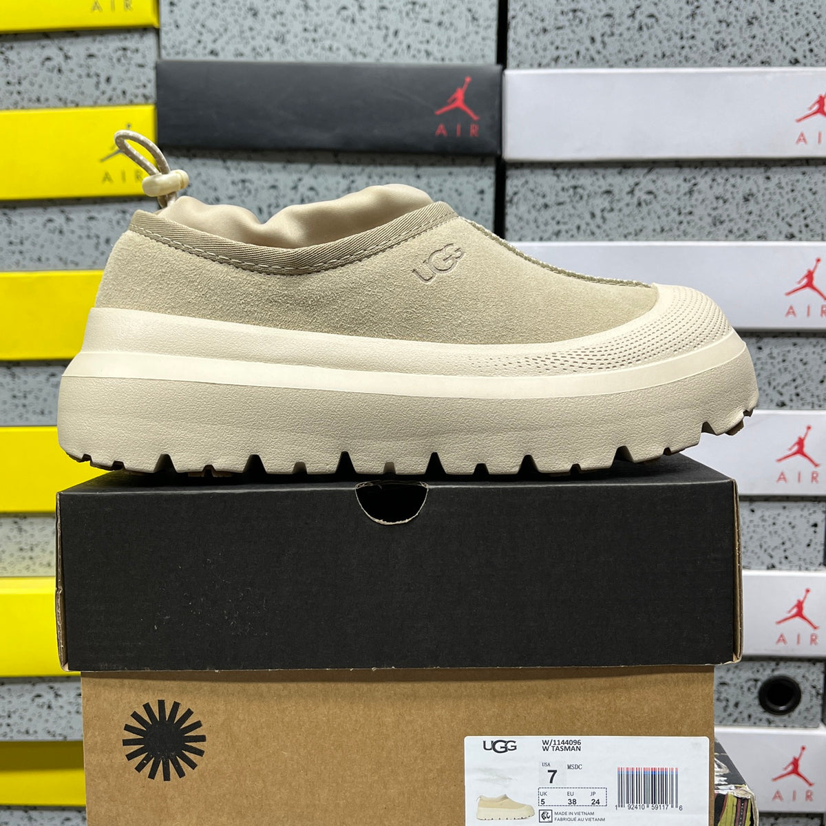 Mustard Seed Platform Slip-On Shoes with Cream Sole