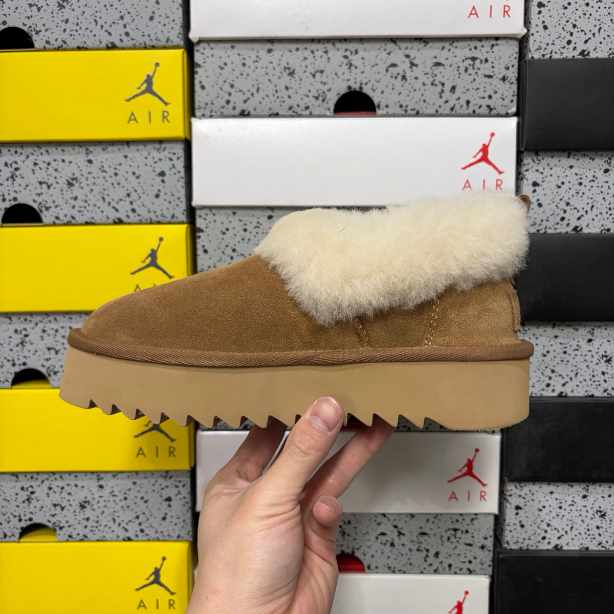 Chestnut Platform Boots