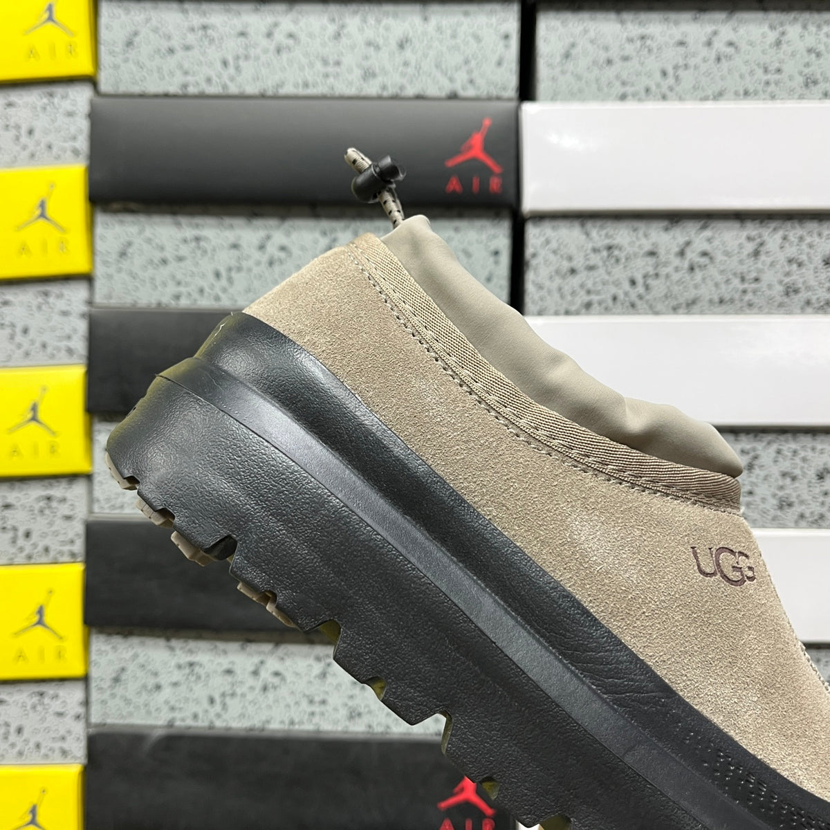 Misty Grey Casual Shoes with Black Sole