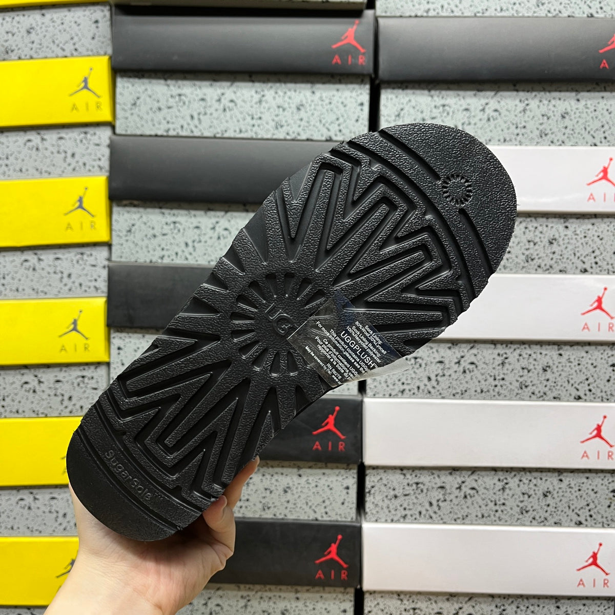 Black Button-Detail Short Boots