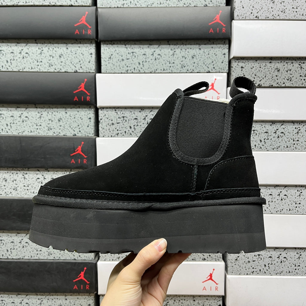 Black Casual Boots