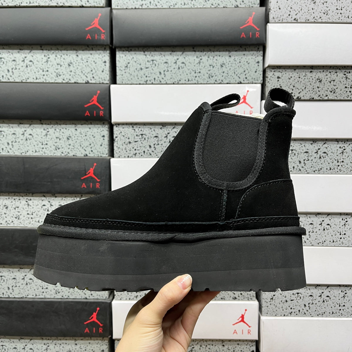 Black Casual Boots