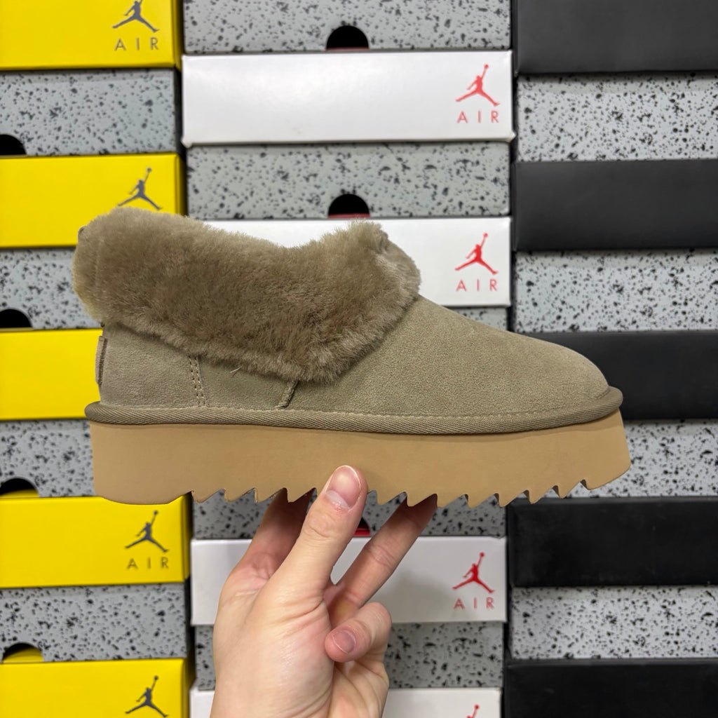 Brown Platform Boots