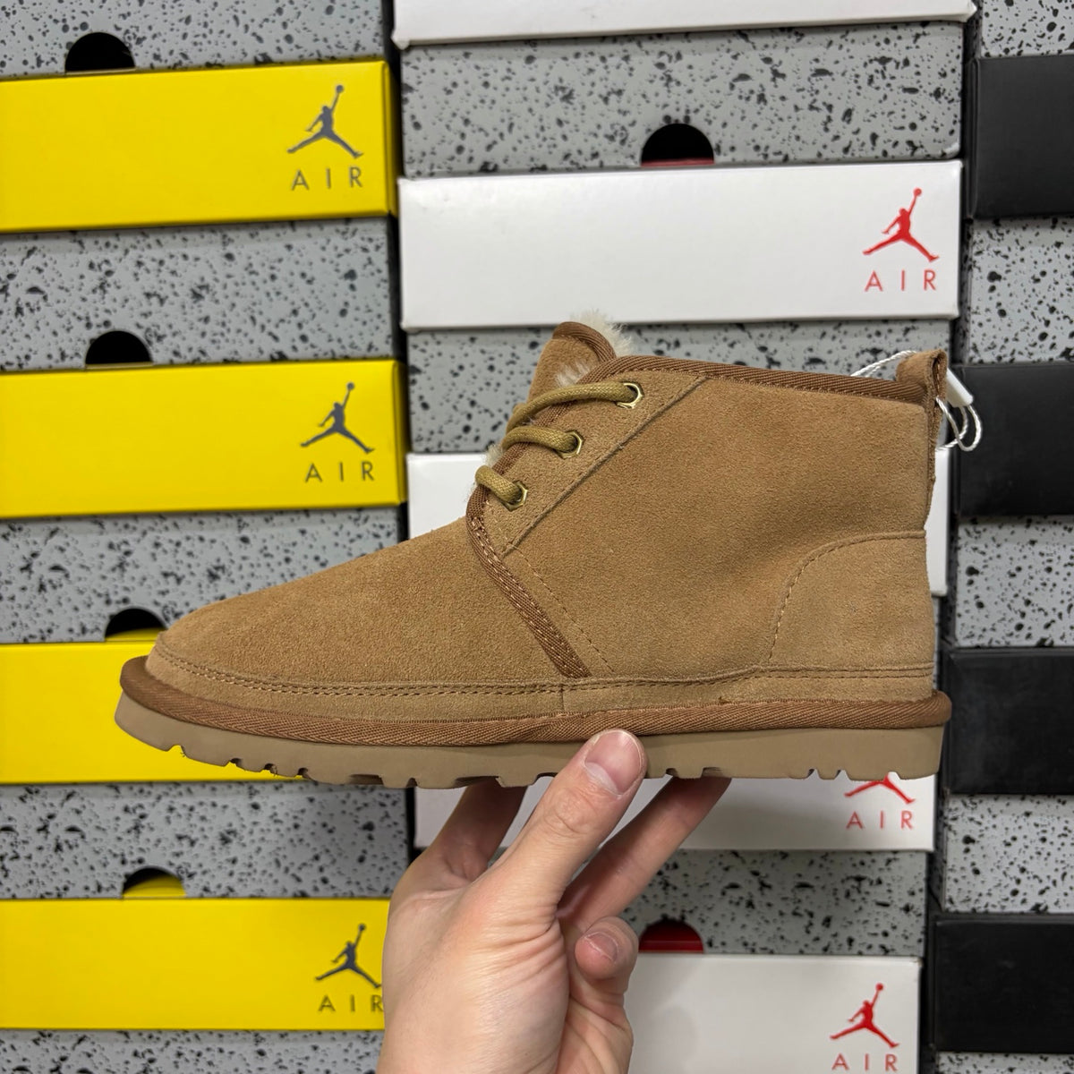 Chestnut Lace-Up Chukka Ankle Boots