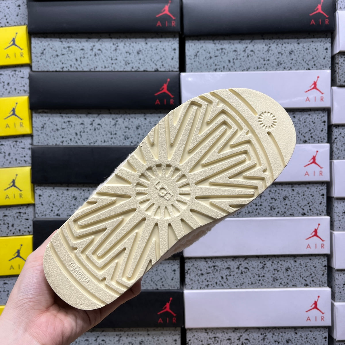 Beige Casual Boots