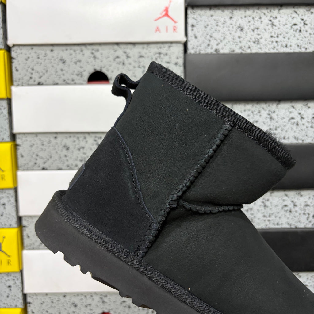 Black Classic Mini Pull-On Ankle Boots