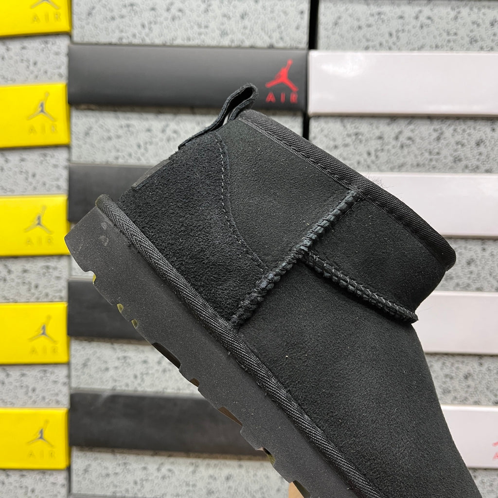 Black Classic Mini Pull-On Ankle Boots