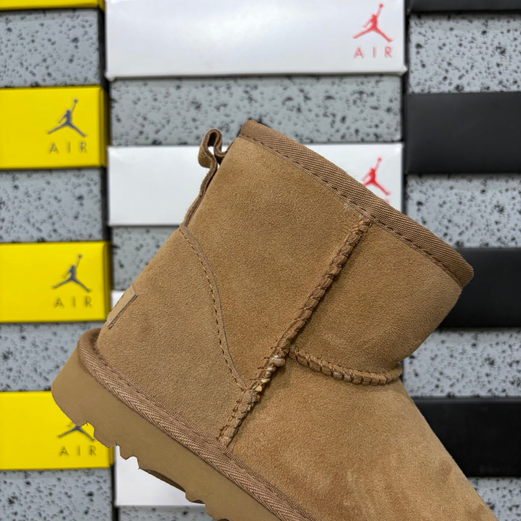 Chestnut Classic Mid-Calf Pull-On Boots