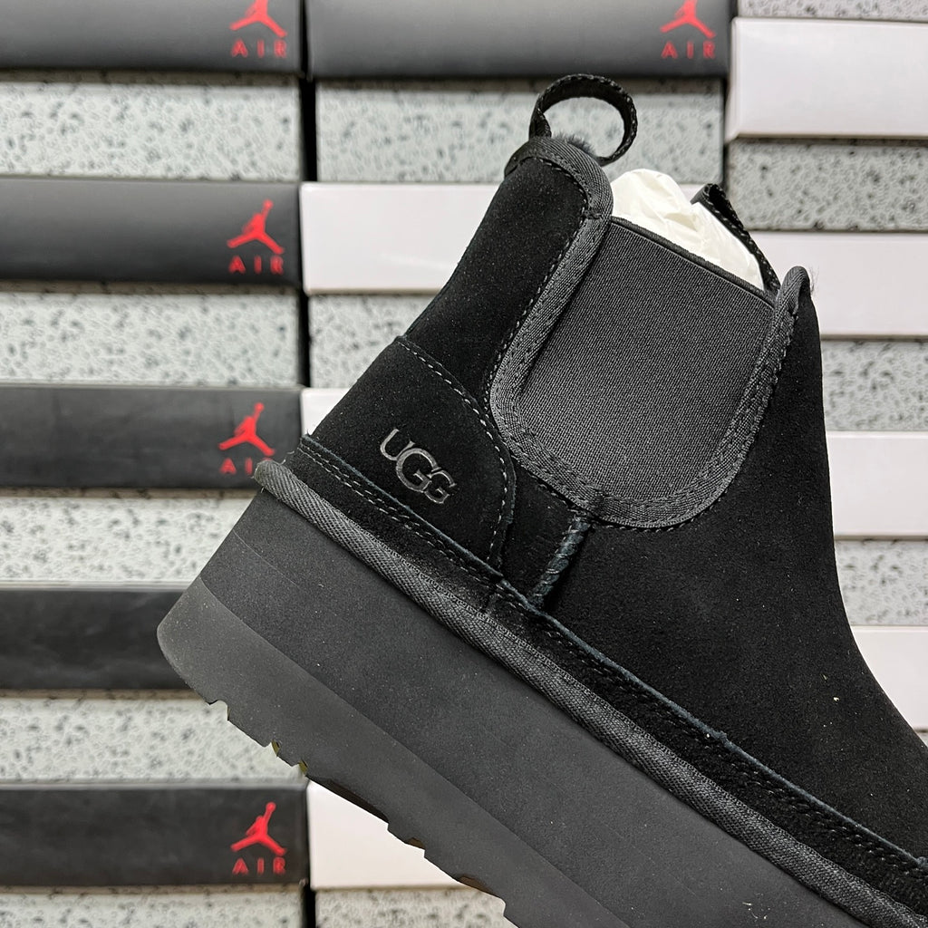 Black Casual Boots