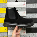 Black Chunky-Sole Chelsea Boots