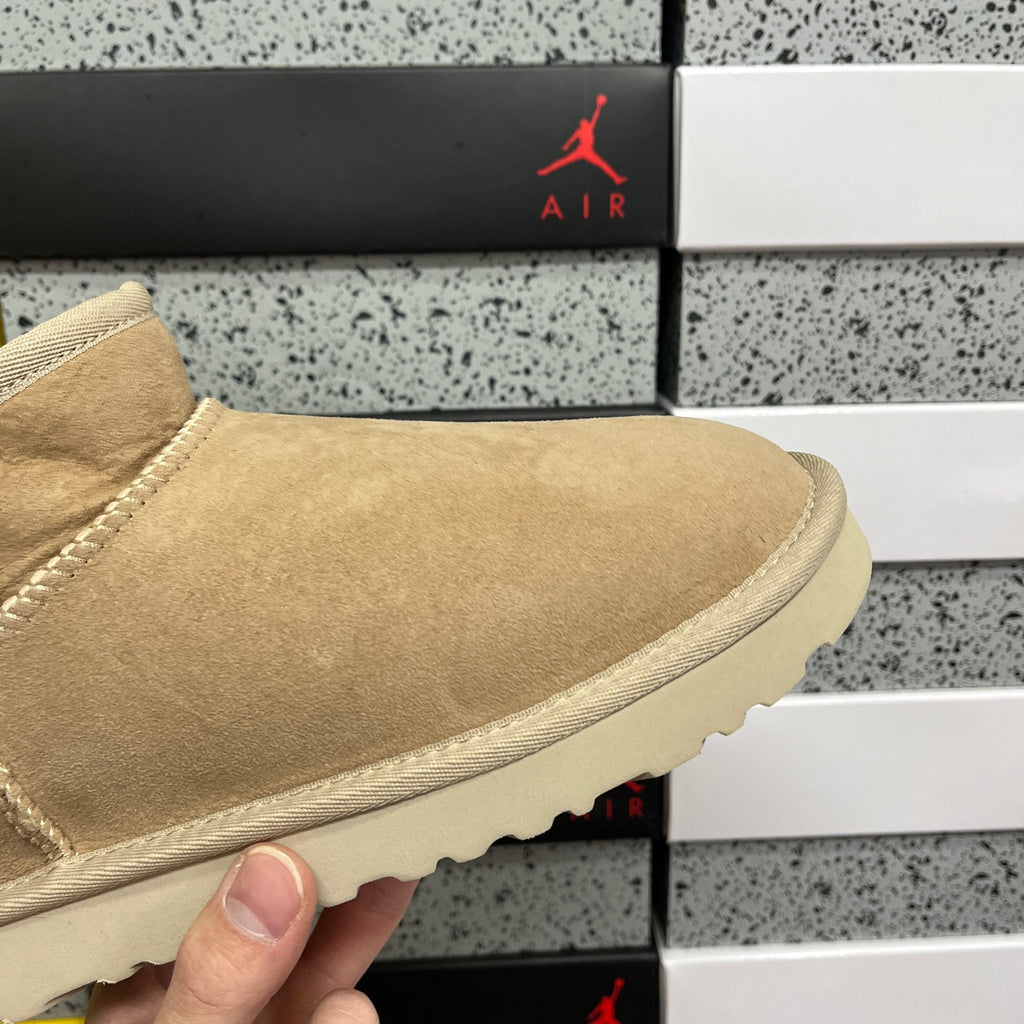 Sand Mini Pull-On Ankle Boots