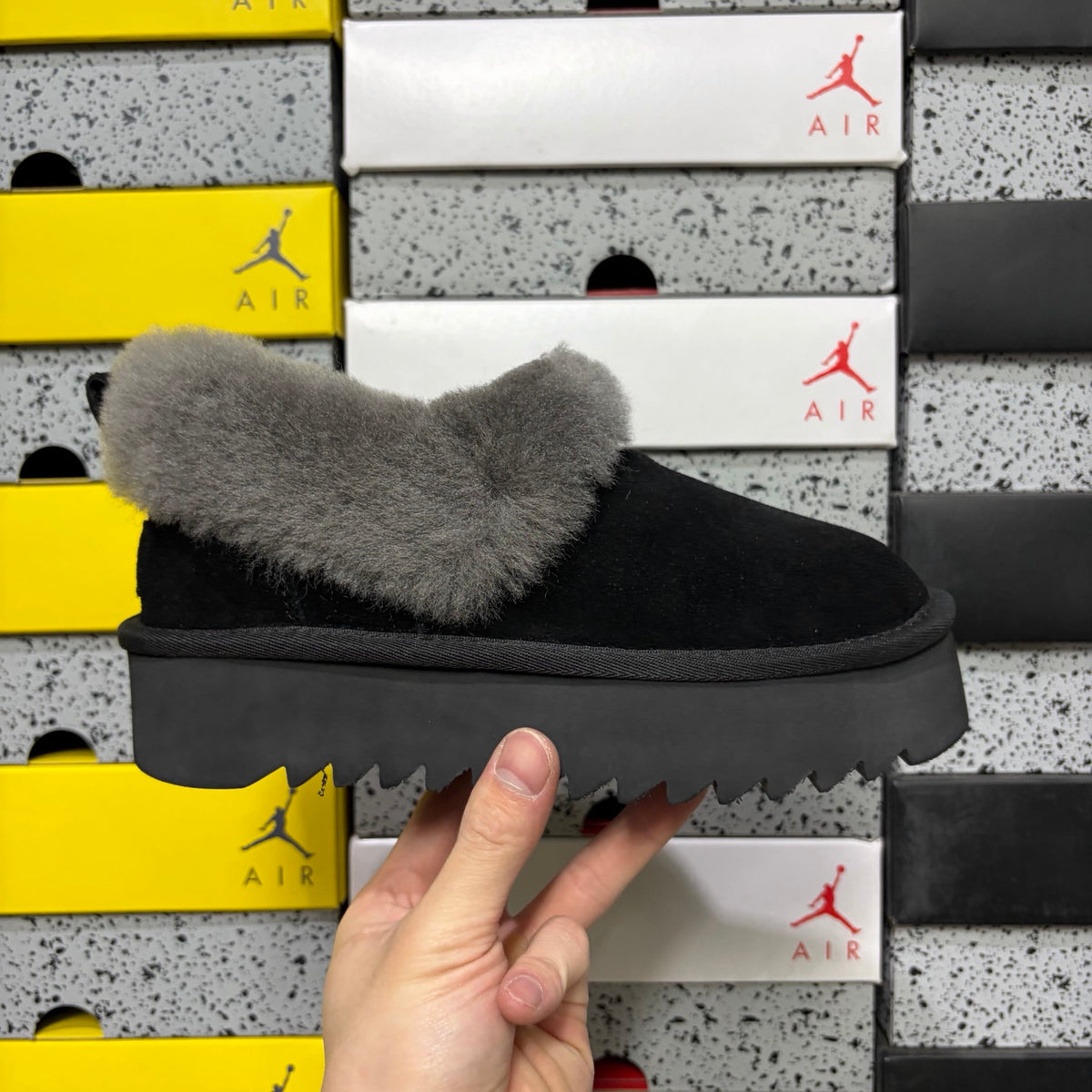 Black Platform Boots