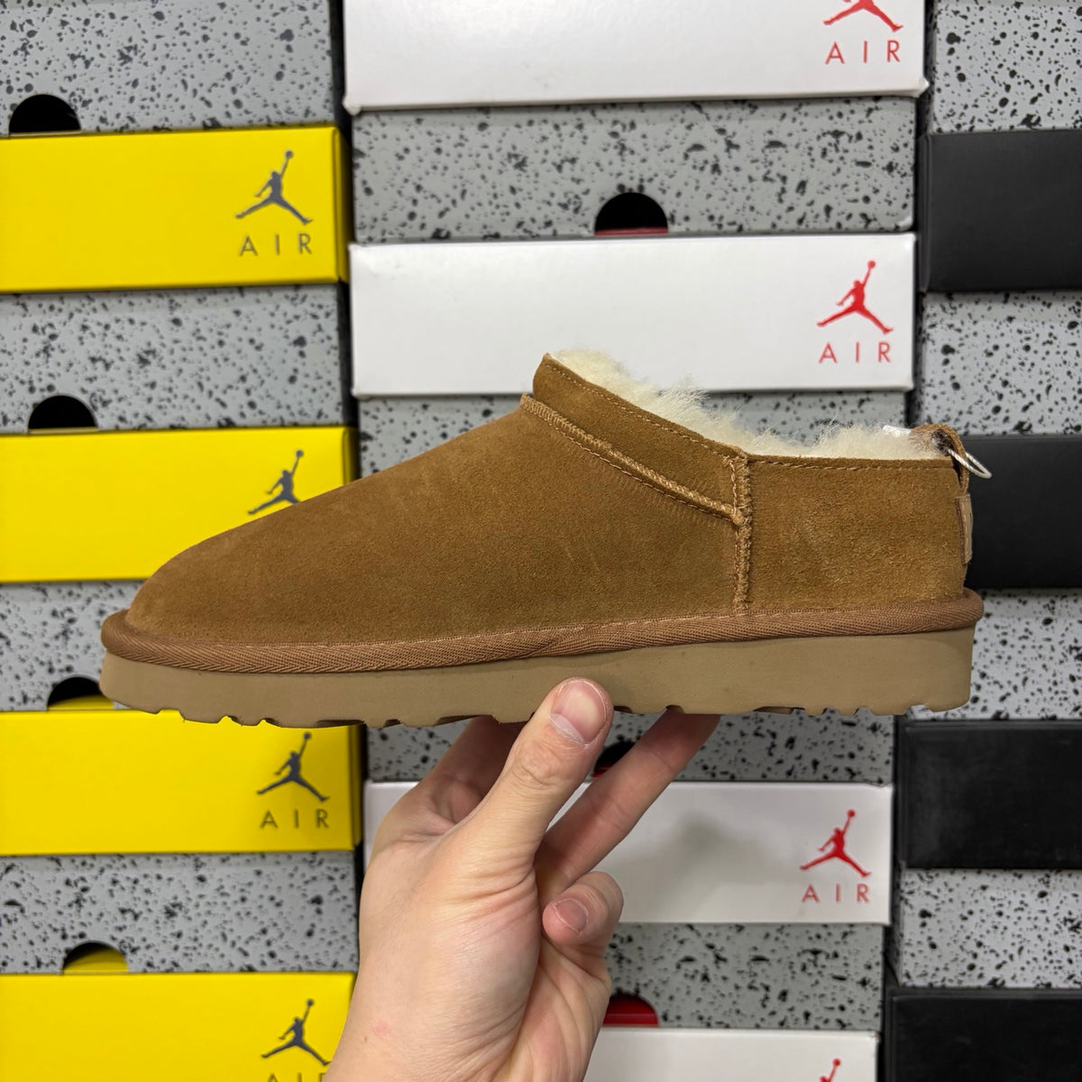 Chestnut Mini Boots with Slim Sole
