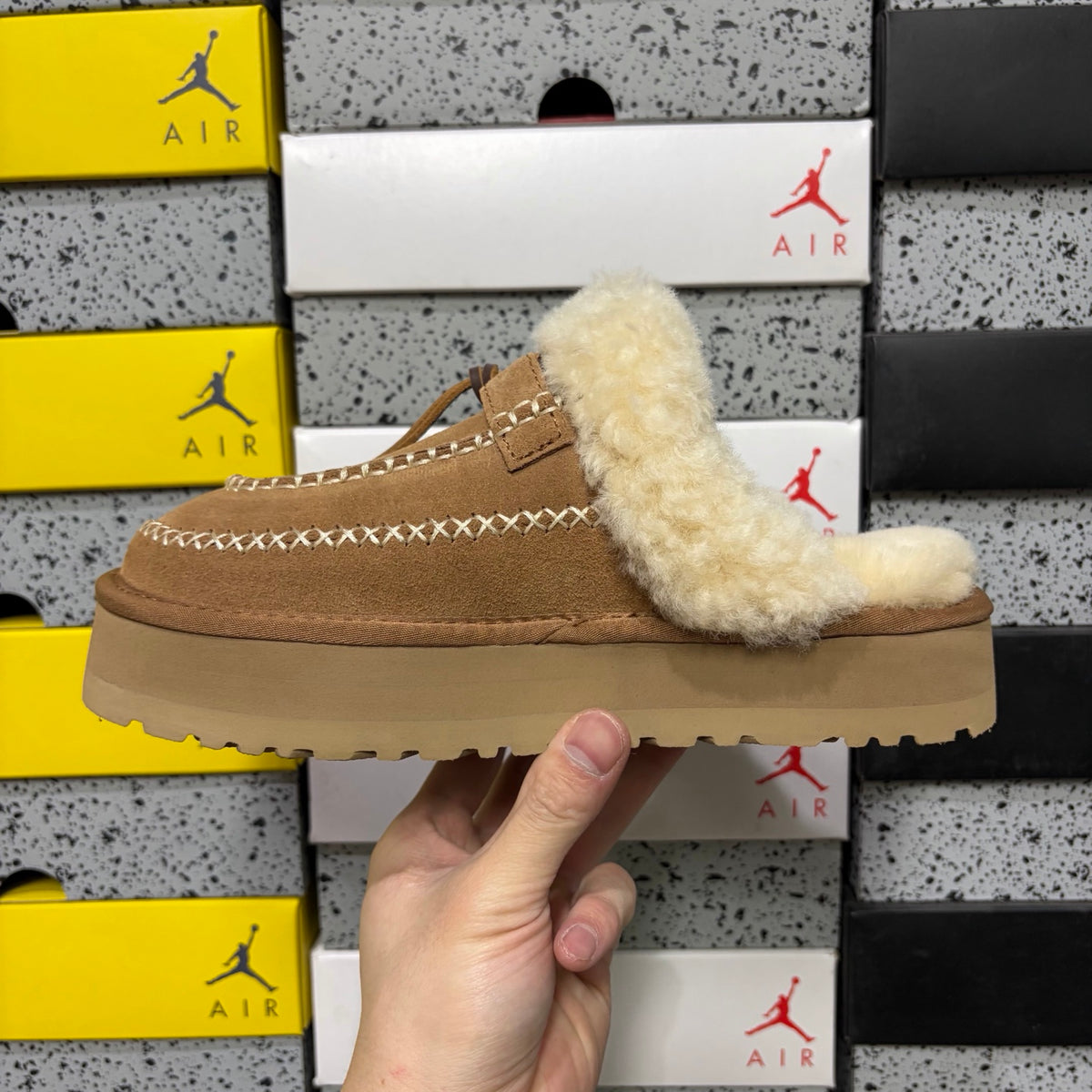 Chestnut Slip-On Slippers