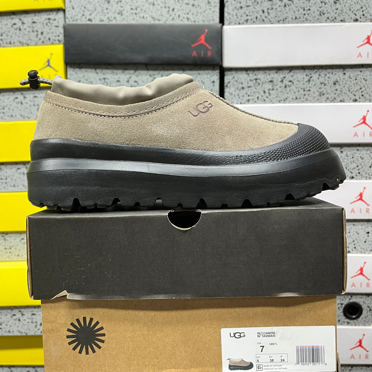 Misty Grey Casual Shoes with Black Sole