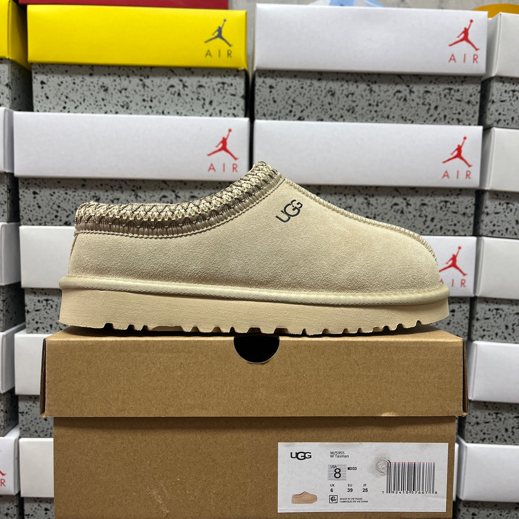 Mustard Seed Slip-On Shoes with Braided Collar