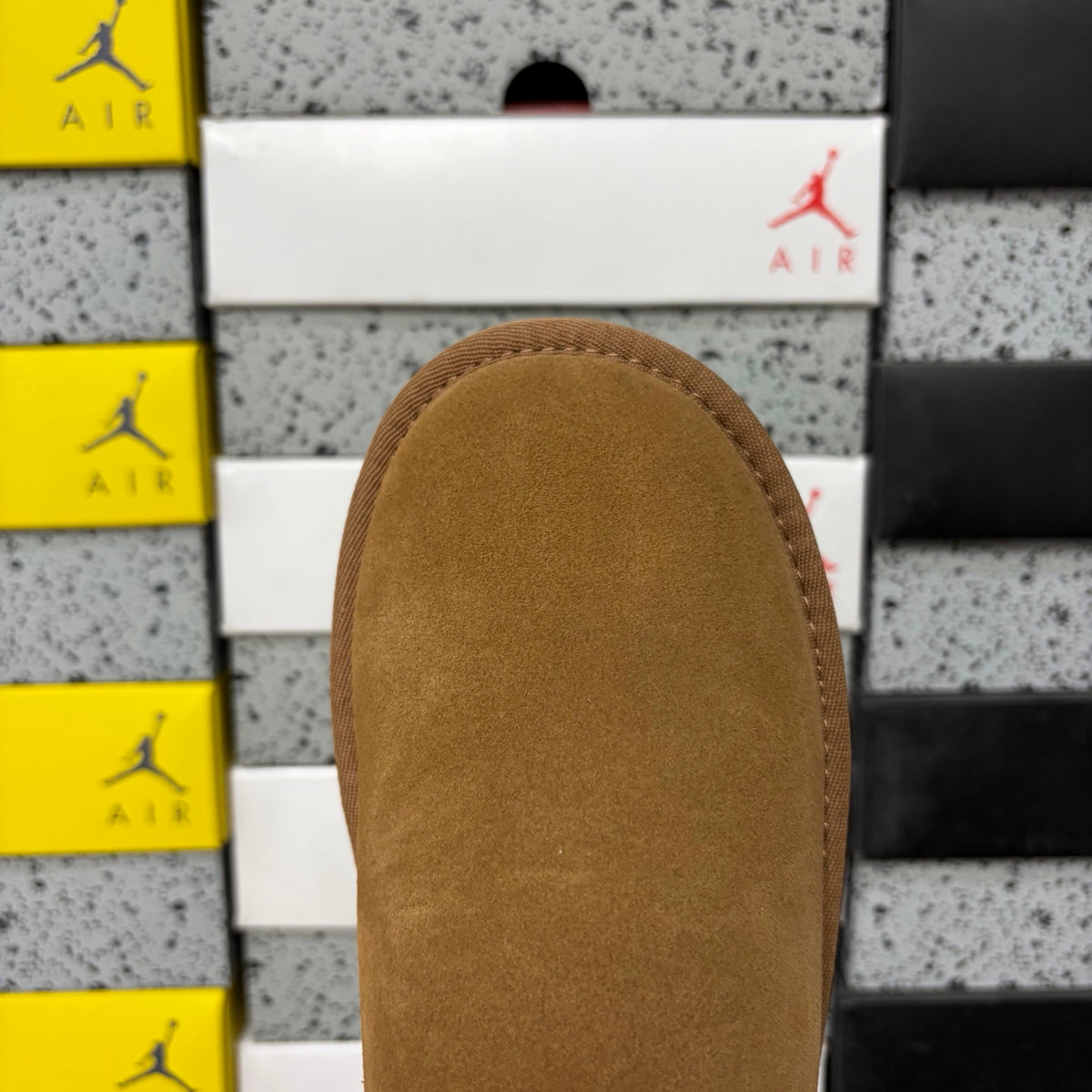 Chestnut Mini Boots with Slim Sole