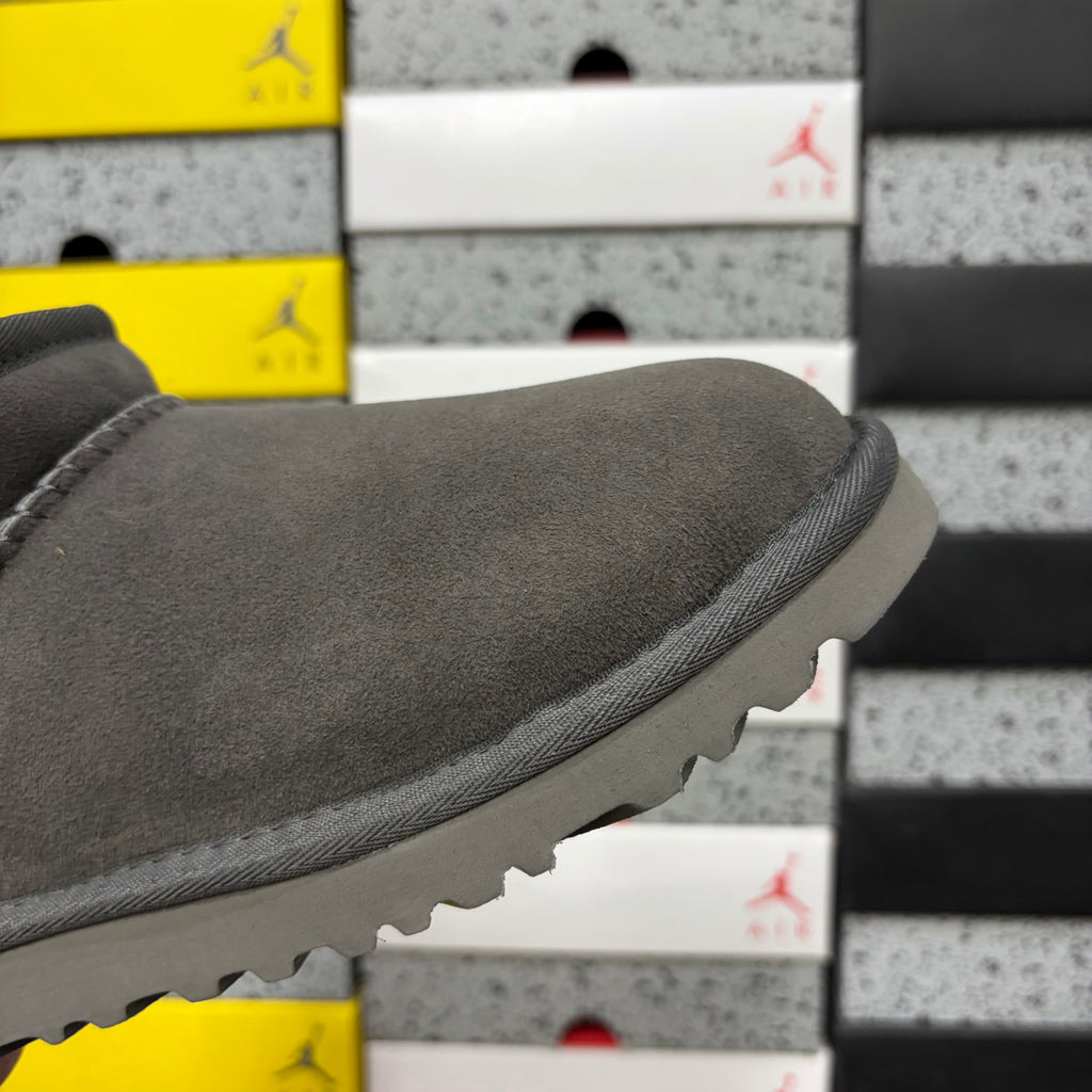 Grey Mini Casual Boots