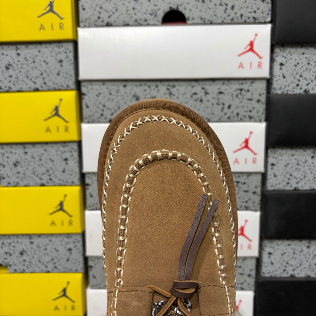 Chestnut Slip-On Slippers