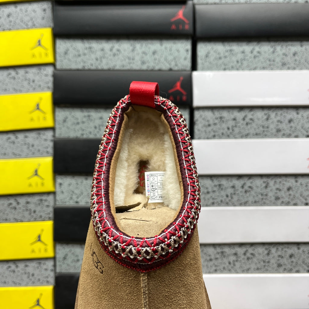 Chestnut Platform Slip-On Shoes