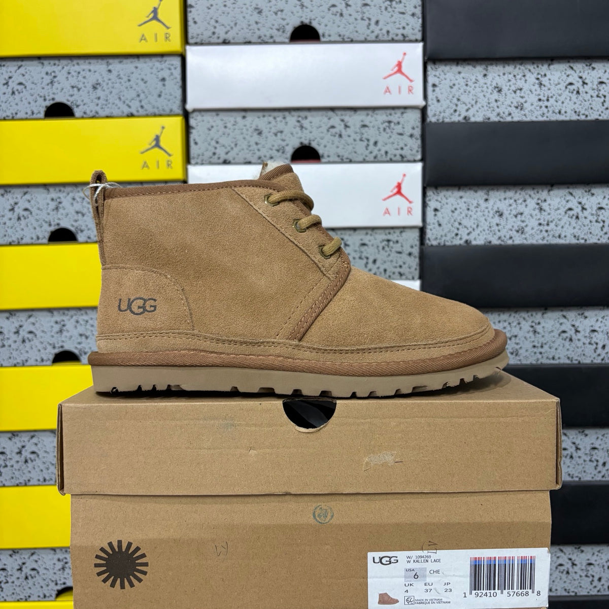 Chestnut Lace-Up Chukka Ankle Boots