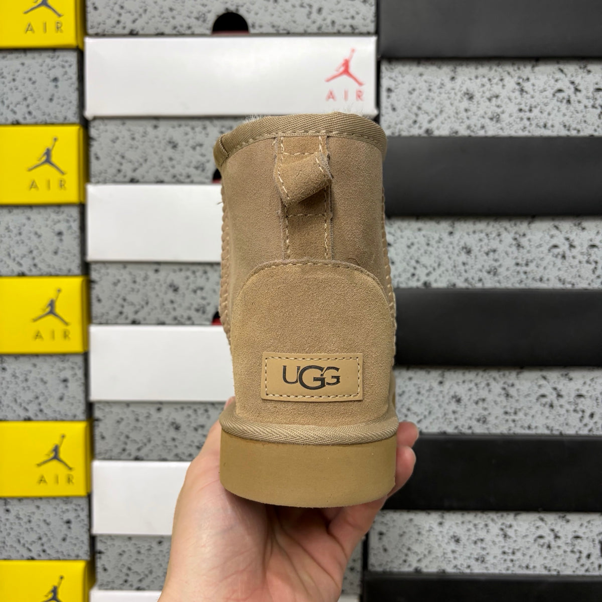 Sand Classic Mid-Calf Pull-On Boots