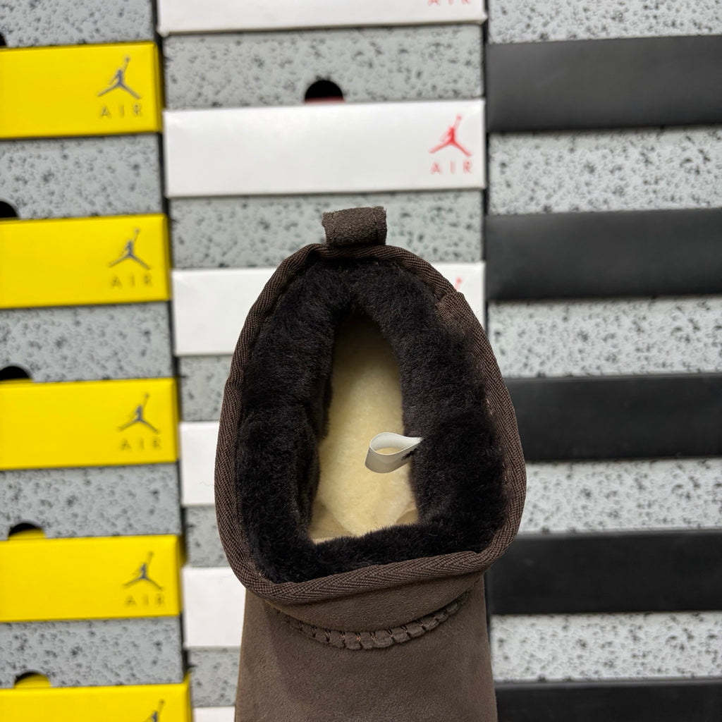Brown Mini Casual Boots