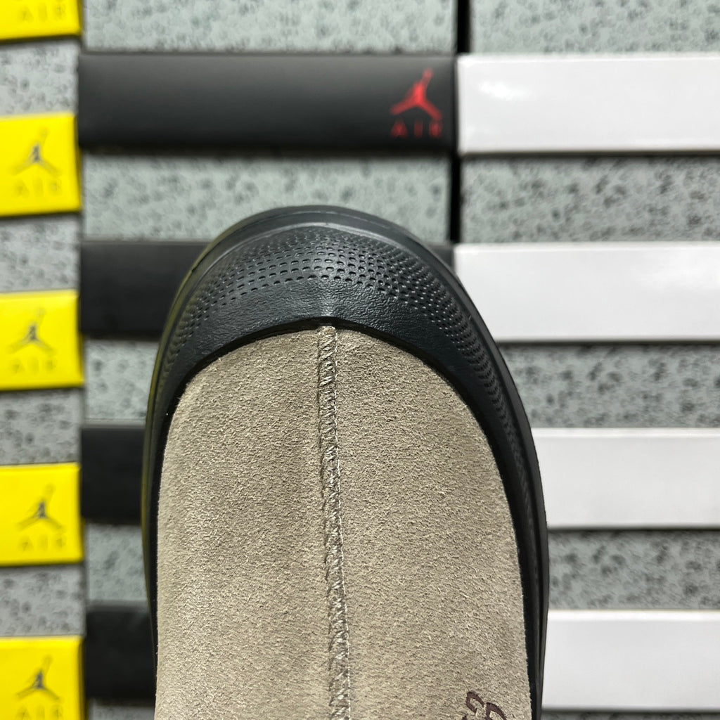 Misty Grey Casual Shoes with Black Sole