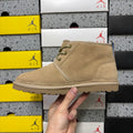 Sand Lace-Up Chukka Ankle Boots