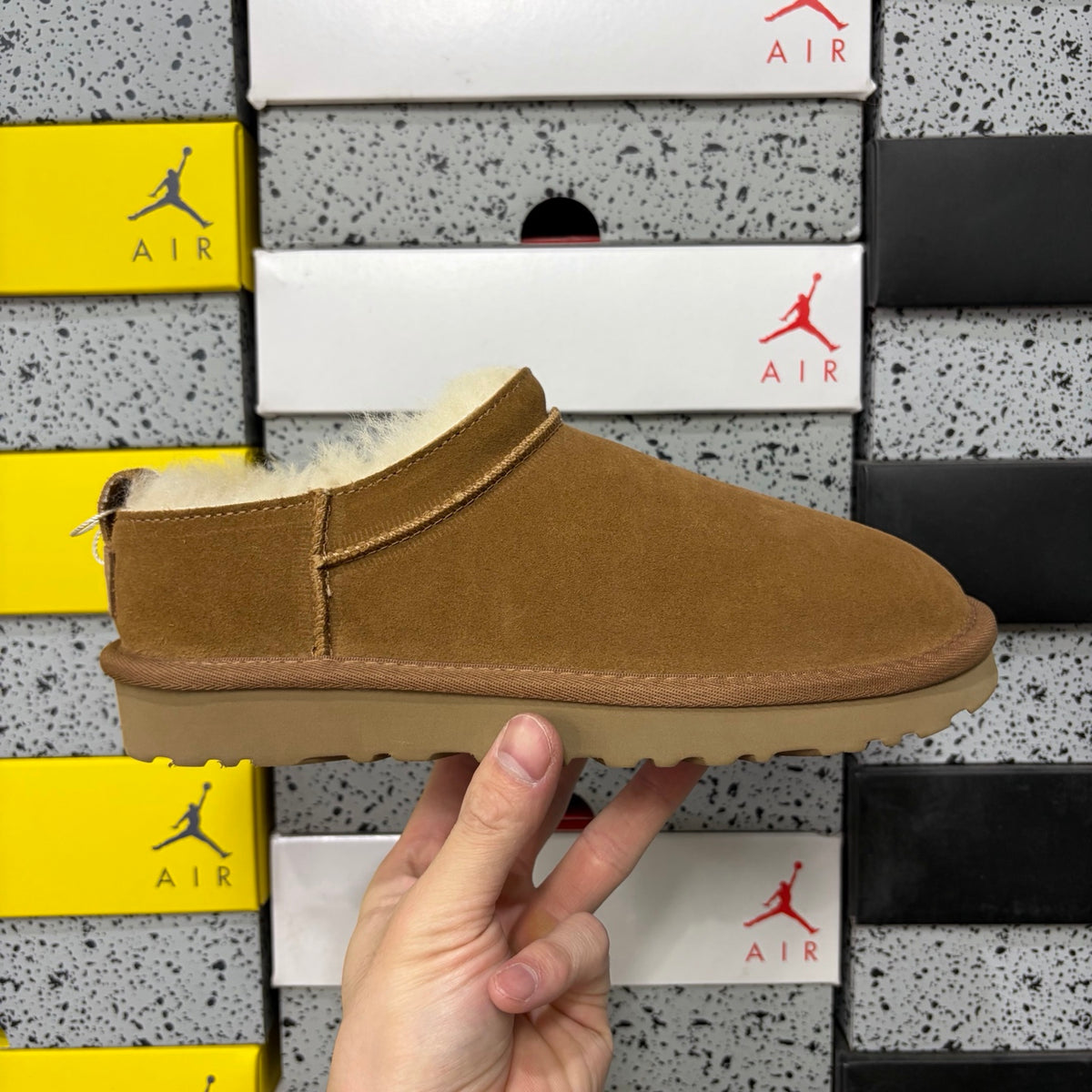 Chestnut Mini Boots with Slim Sole