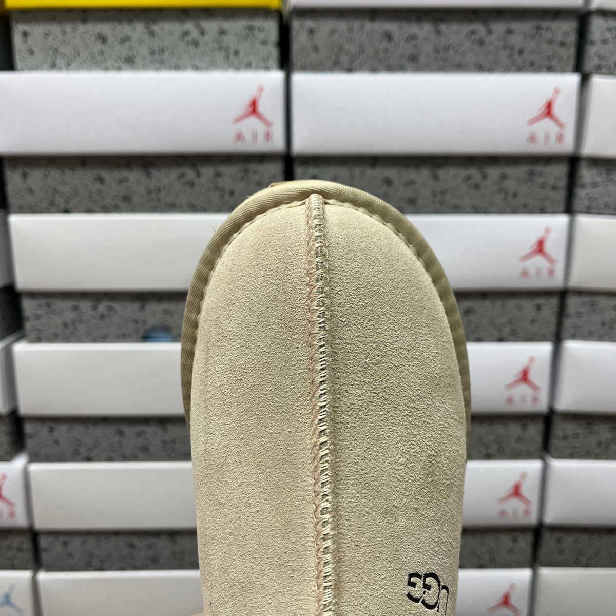 Mustard Seed Slip-On Shoes with Braided Collar