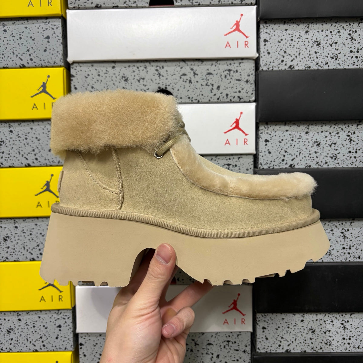 Sand Casual Boots