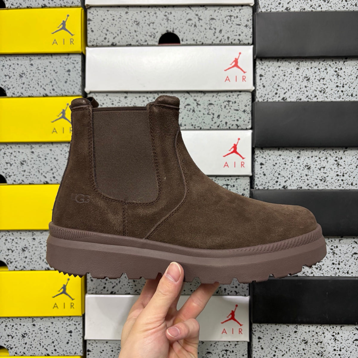 Chocolate Brown Chelsea Boots