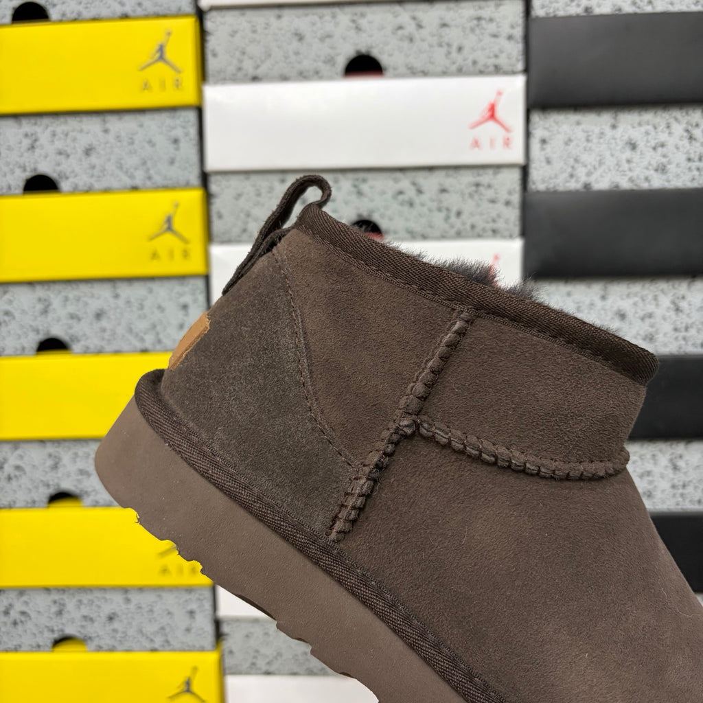 Brown Mini Casual Boots