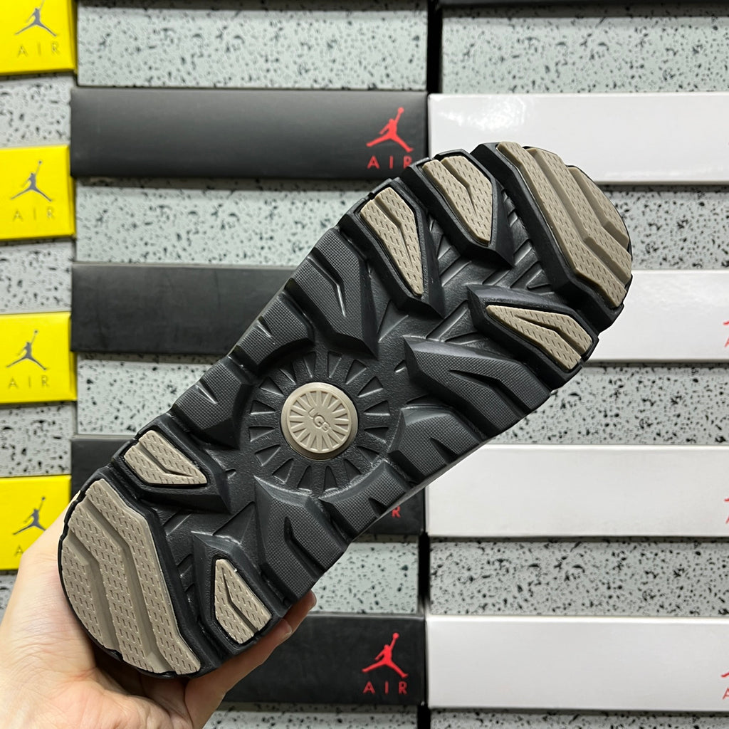 Misty Grey Casual Shoes with Black Sole