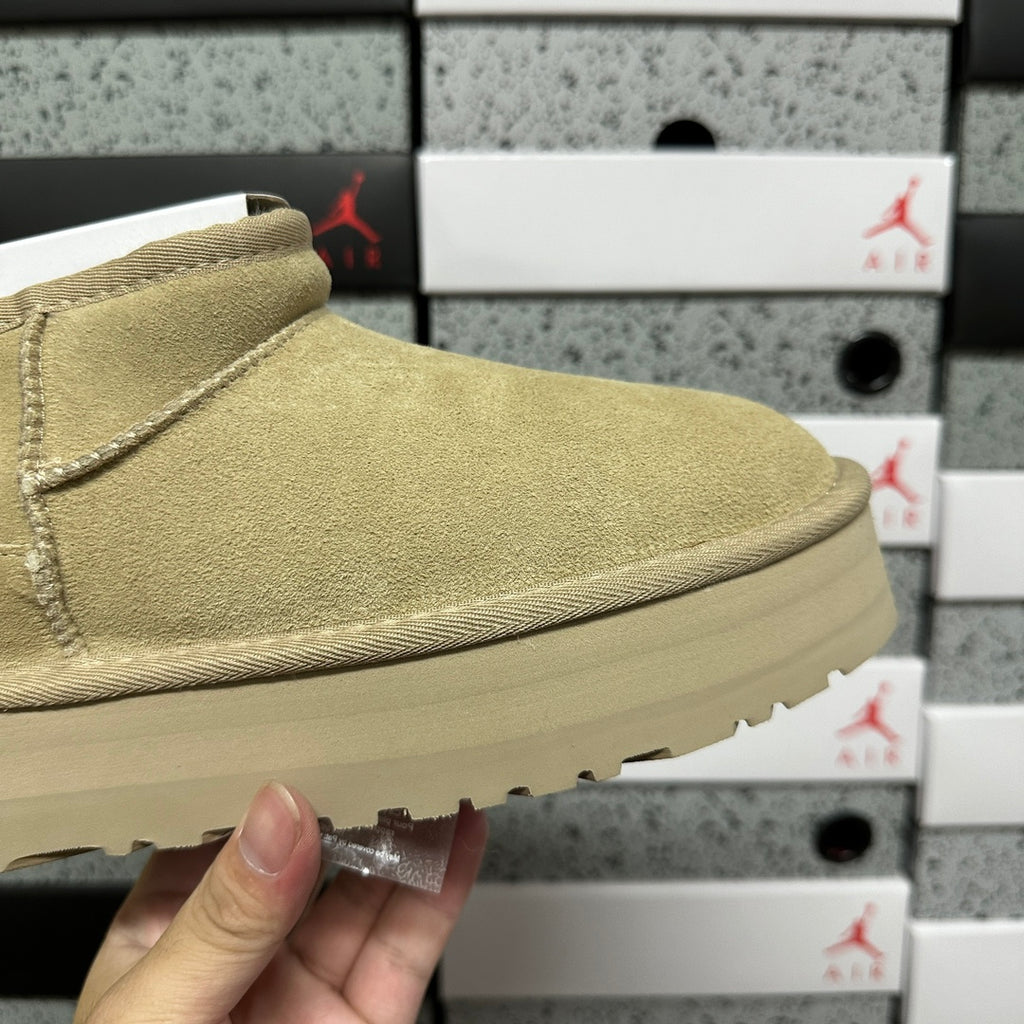 UGG Mustard Platform Mini Boots