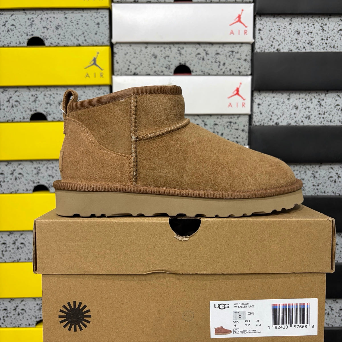 Chestnut Mini Pull-On Ankle Boots